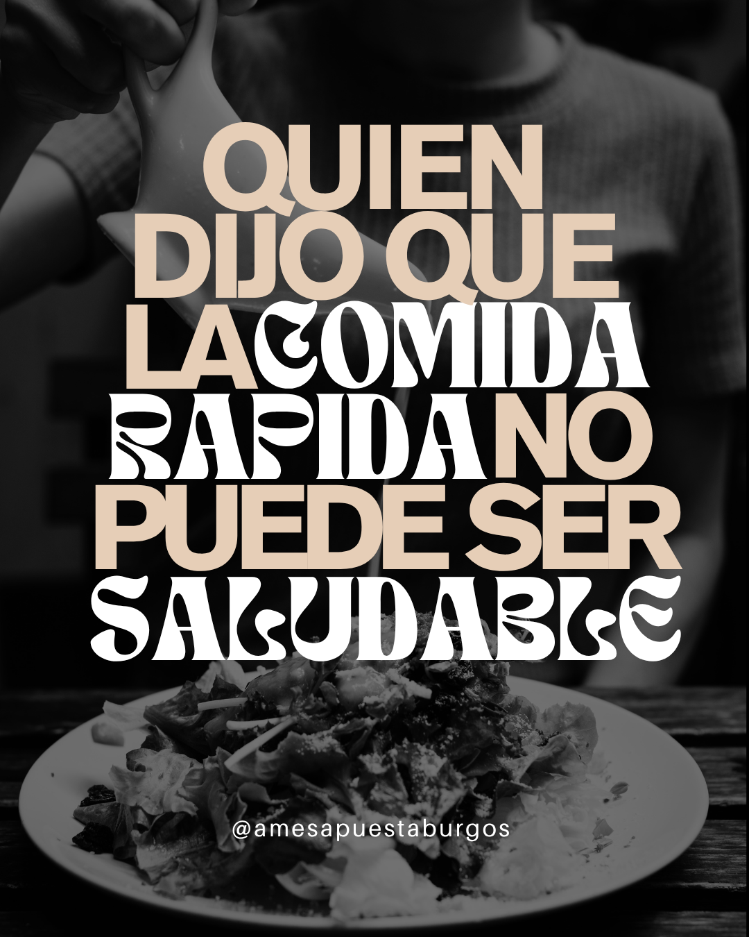 ¿Quién dijo que la comida rápida no puede ser saludable?